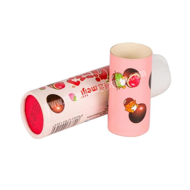 Eco friendly large craft push up paper toothpaste  lip stick tube  packaging