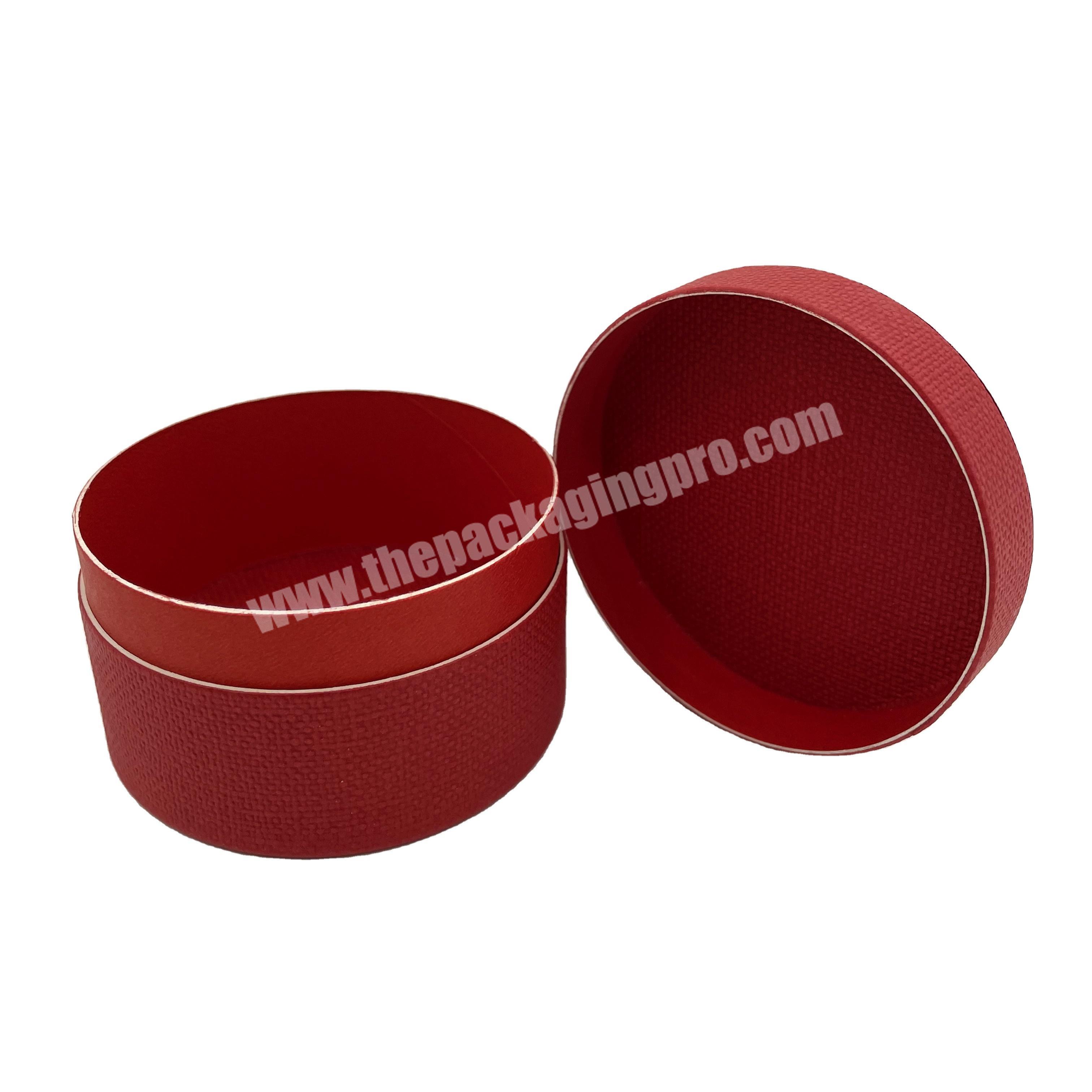 Empty eyelash packaging box round cosmetics round box paper tube supplier custom paper tube package with custom printing