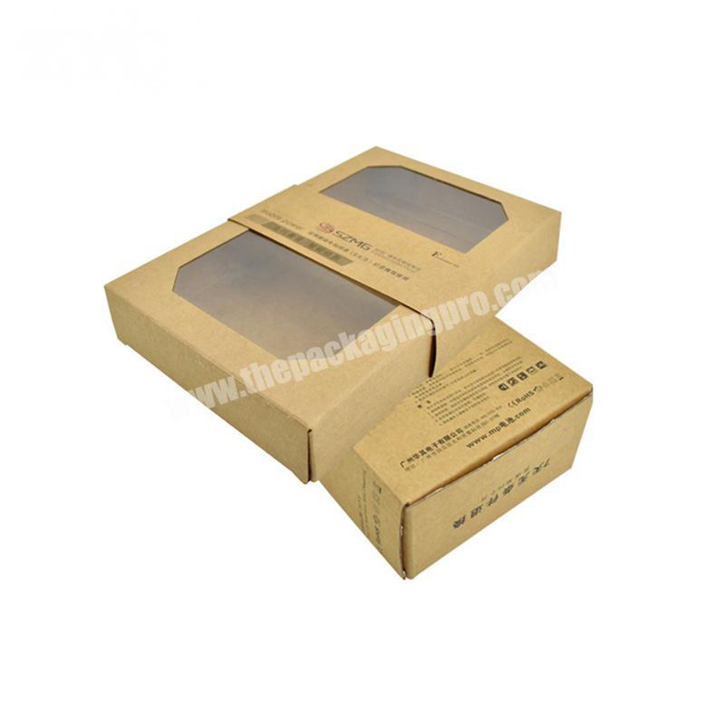 Factory Direct Cheap Price Brown Paper Cardboard Package Box