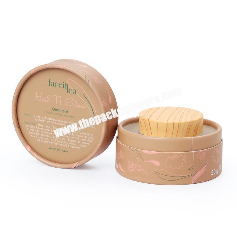 Factory Eco Round Cardboard Box Cardboard Packaging Cylinder Paper Tube For Oil Bottle
