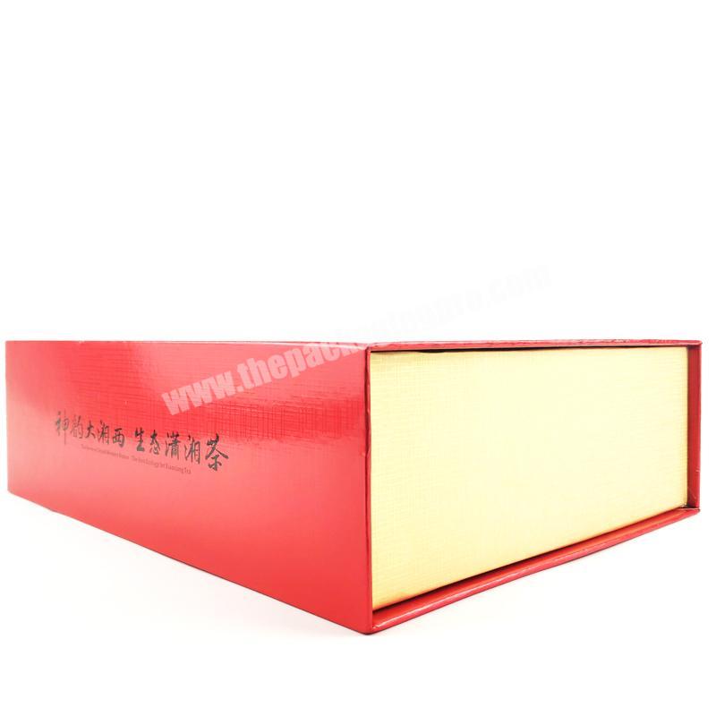 Factory Top Quality Hinged Lid Clamshell Rigid Paper Gift Box