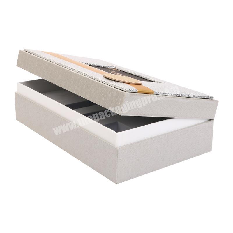 Factory Wholesale  Paper Corrugated Gift Box Cosmetic Packaging Boxes With Magnetic Lid