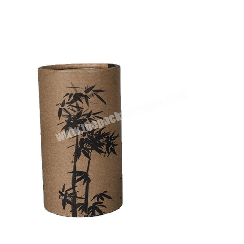 Factory packaging customized paper can packaging paper tube tea can food packaging gift box cylinder customization