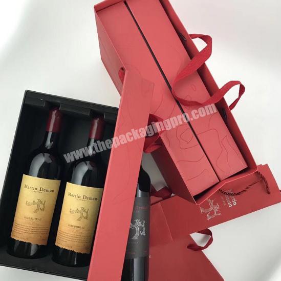 Factory wholesale custom paper box for wine box