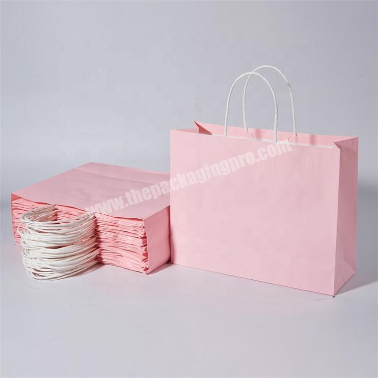 Famous OEM accepted wedding branded gift food craft paperbag for packaging