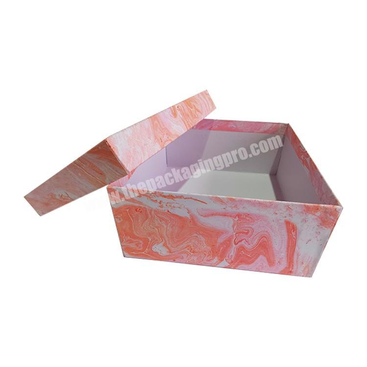 Fashion design big valentine day gift boxes accept customized gift boxes