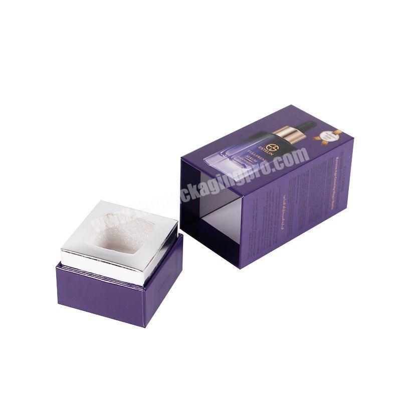 Flap Lid Packaging Cardboard Bespoke Custom Closure Gift Box Customized Makeup Ribbon EVA gift mailer box