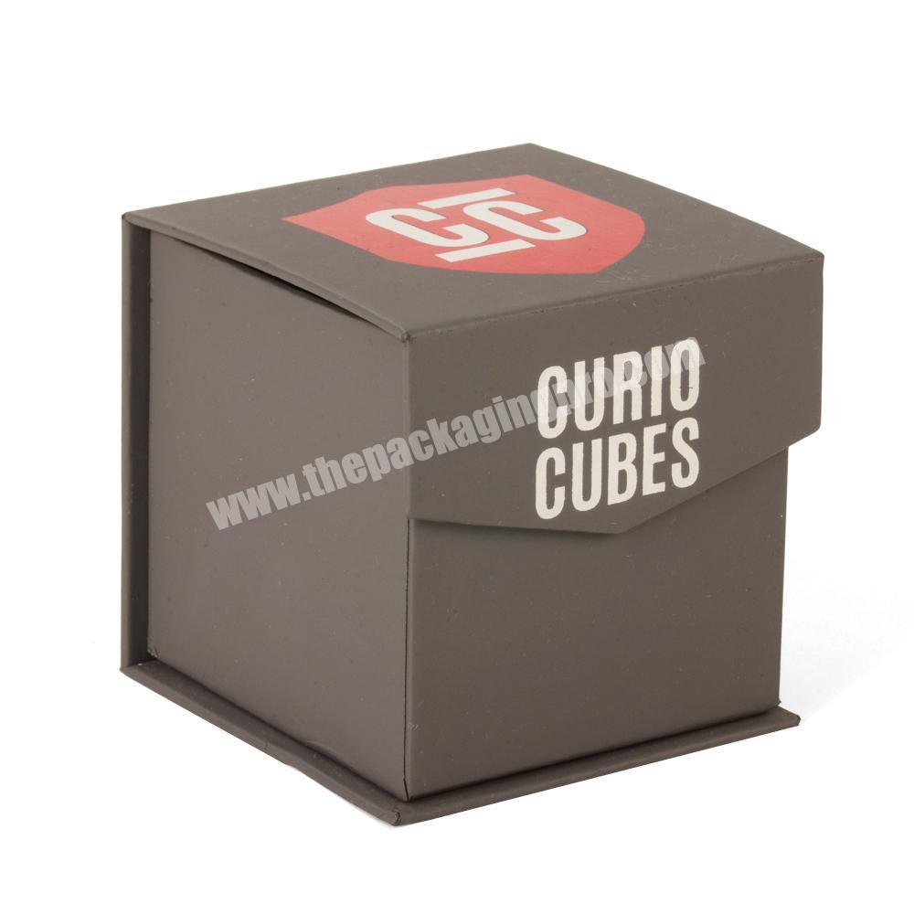 Flat Folding Cardboard Paper Jewelry Boxes Luxury Custom Magnetic Jewelry Box