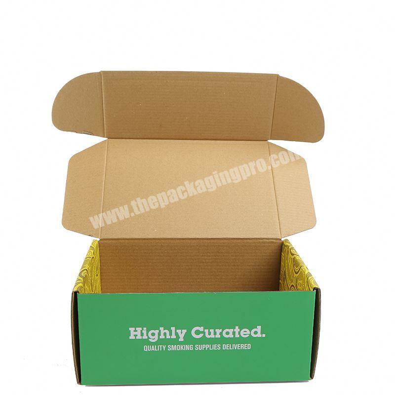 Folding corrugated shipping box hat scarf underwear clothing shirt packaging box