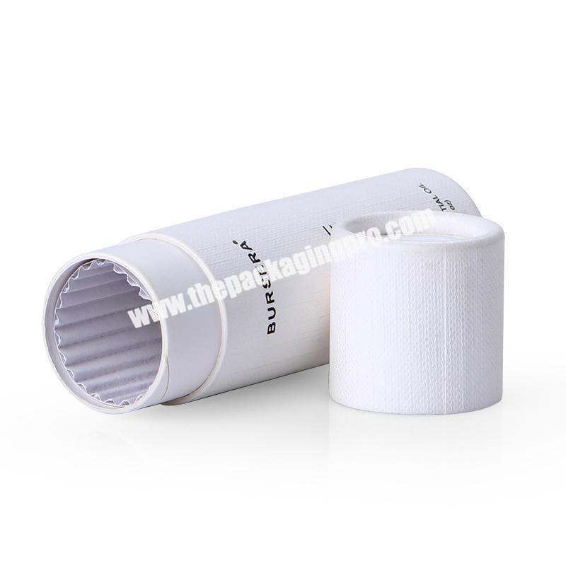 Food grade recycled cookie cylinder tube box round paper food tube packaging