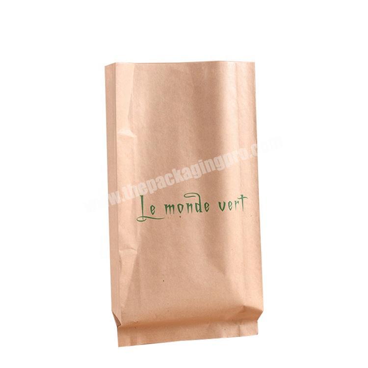 Food grade kraft paper packaging bags for popcorn