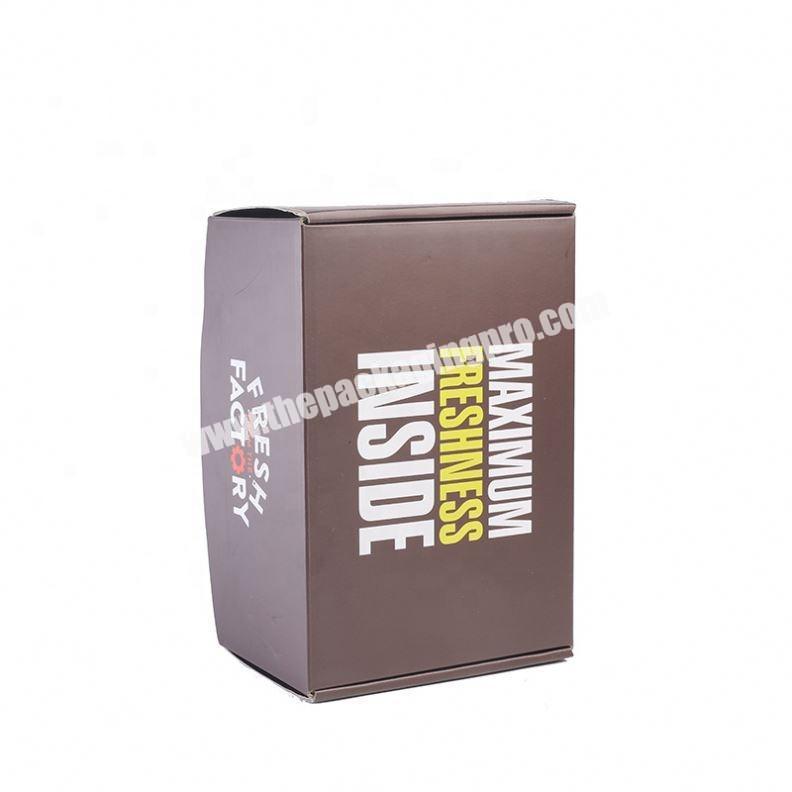 Wholesale square matte mini birthday cupcake packaging paper box with handles