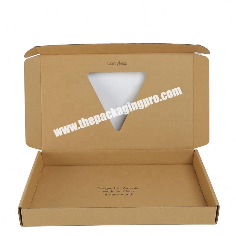 High quality  private logo two side printing green color corrugated  large shipping paper  box
