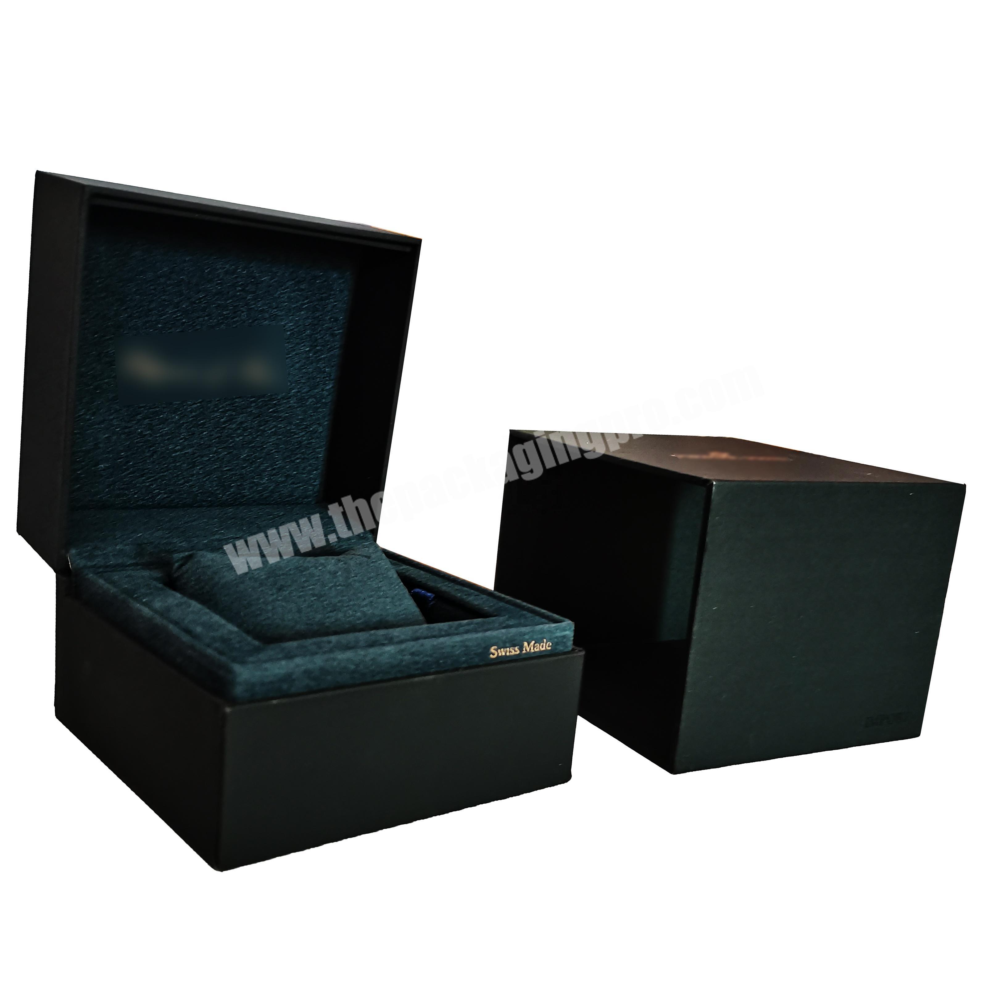 kexin custom plastic single watch display storage carry gift case box
