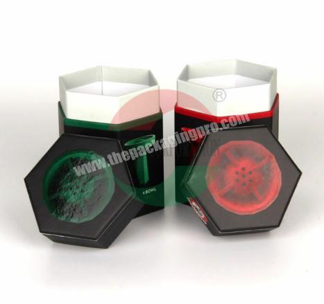 Hexagon Shaped Paper  Box  Cardboard tube for Gift Packaging