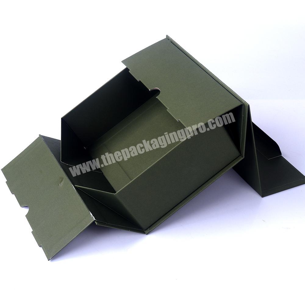 High End Folding Apparel Gift Box Custom Logo Luxury Wedding Dress Shirts Shoes Magnetic Packaging Box Baby Clothes