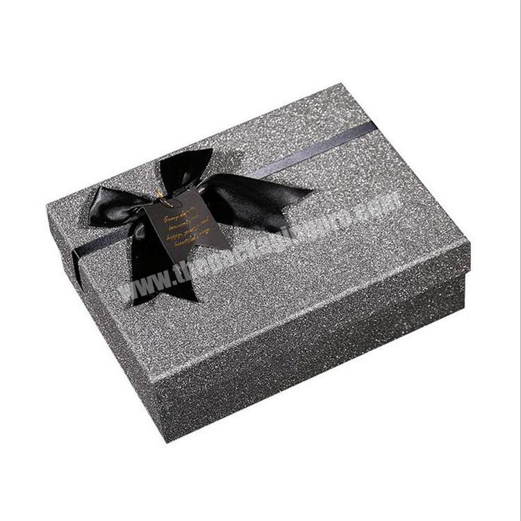 High End custom recycled printing mobile packaging glitter craft paper box for gift