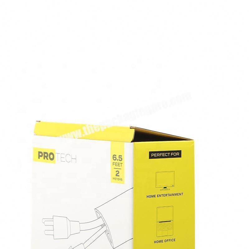 New design high quality nail polish paper packaging white box