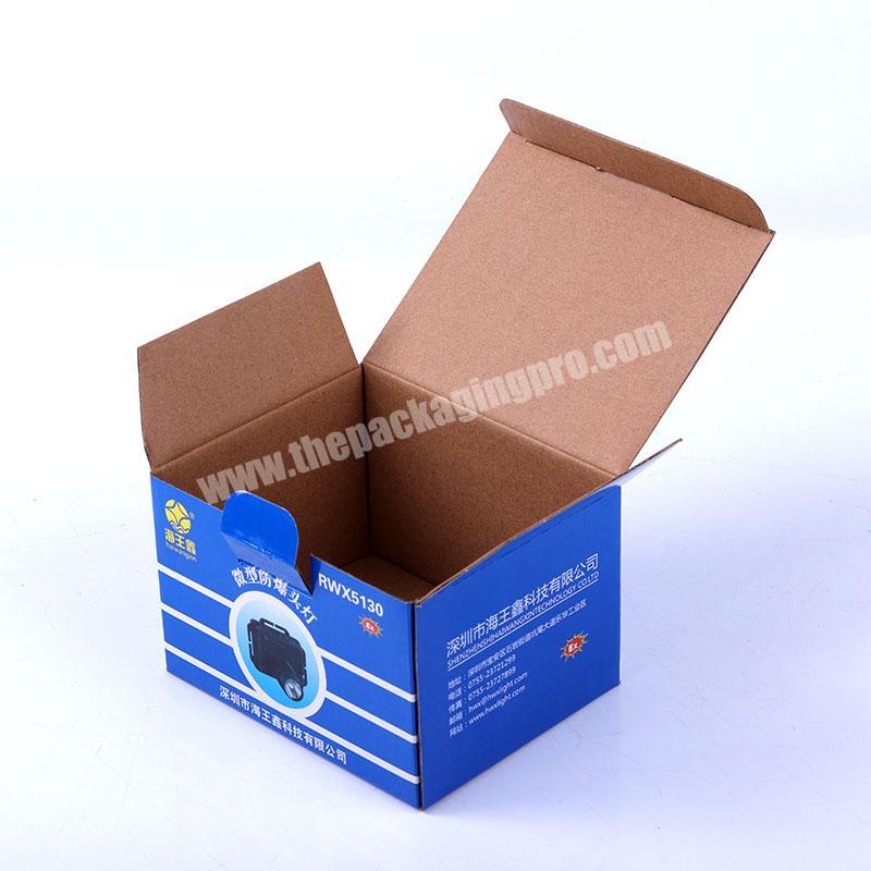 High Quality Corrugated Material Flower Paper Foldable Box With Custom Logo Printed