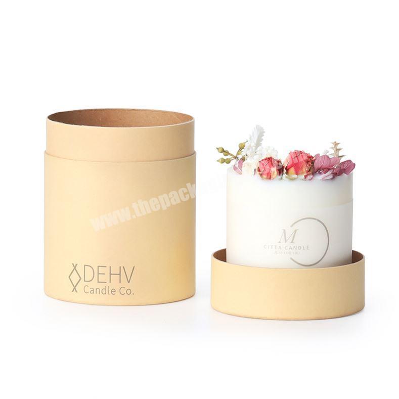 High Quality Custom Biodegradable Paper Box Candle Cardboard Container