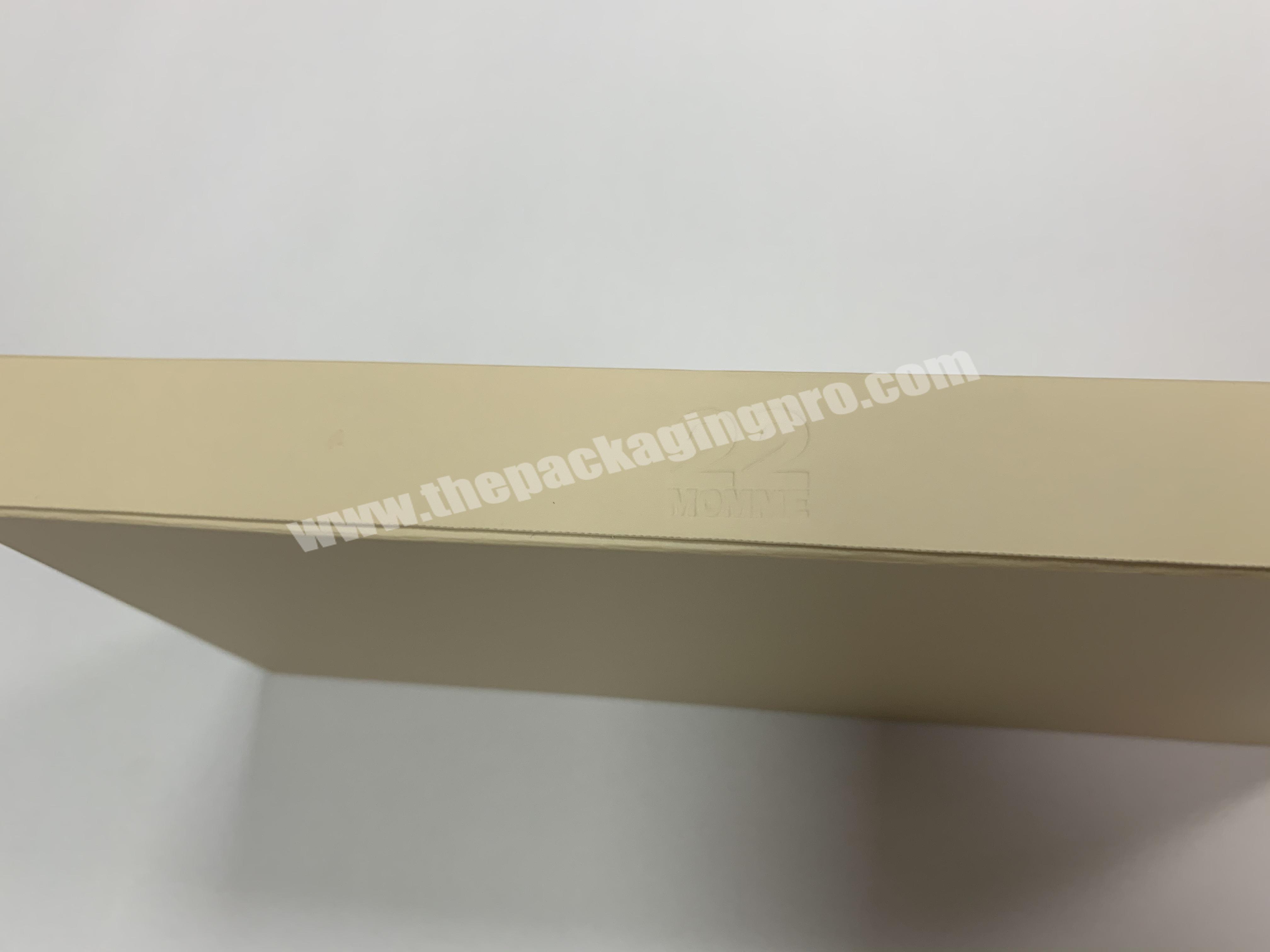 Supplier High Quality Custom Logo Printed Paper Cardboard Empty Silk Packaging Sliding Drawer Gift Box with Ribbon