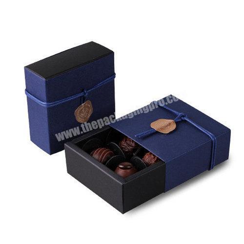 High Quality Wholesales Retail Chocolate Gift Snacks Sweet Dessert Packing Box For Birthday Wedding Party