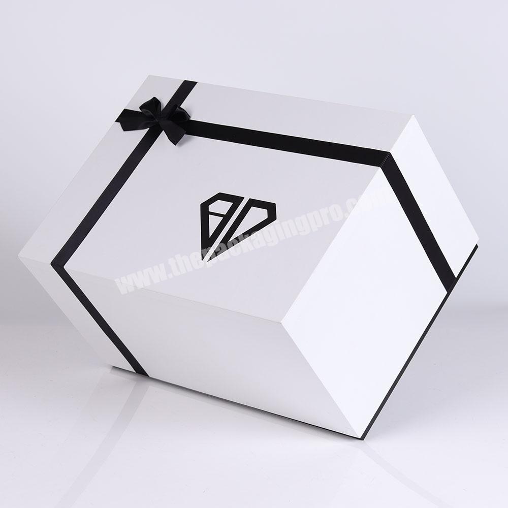 High end printing cute pretty rigid paper gift storage boxes for girls
