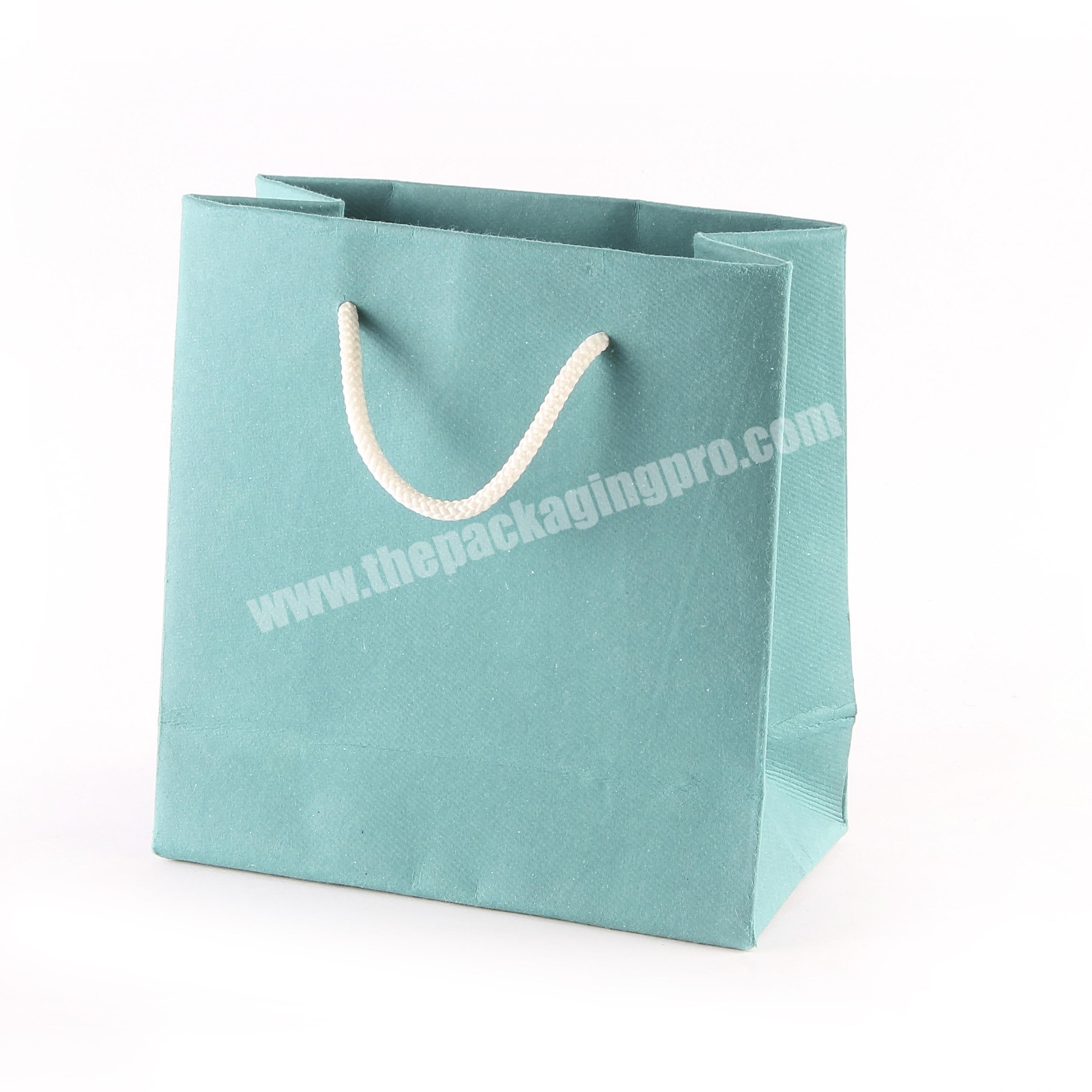 High quality bright color kraft paper pure gift bags for wedding pary celebrations
