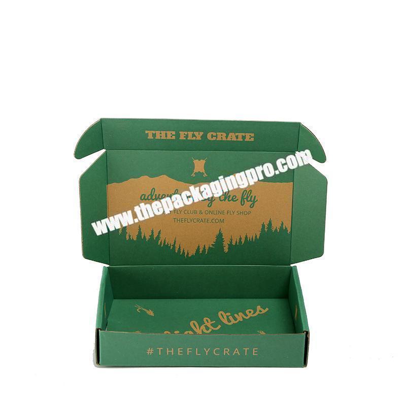 High Quality Corrugated Recycle Paper Mailer Custom Logo Shipping Boxes For Packing