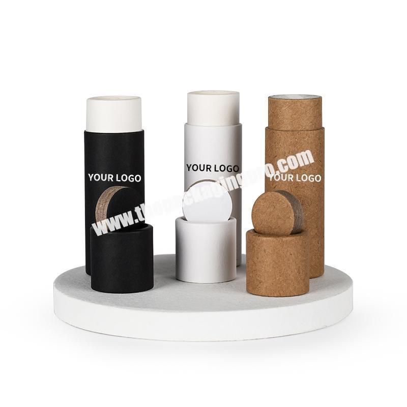 Cardboard paper cylinder tube packaging for water / perfume / oil bottles