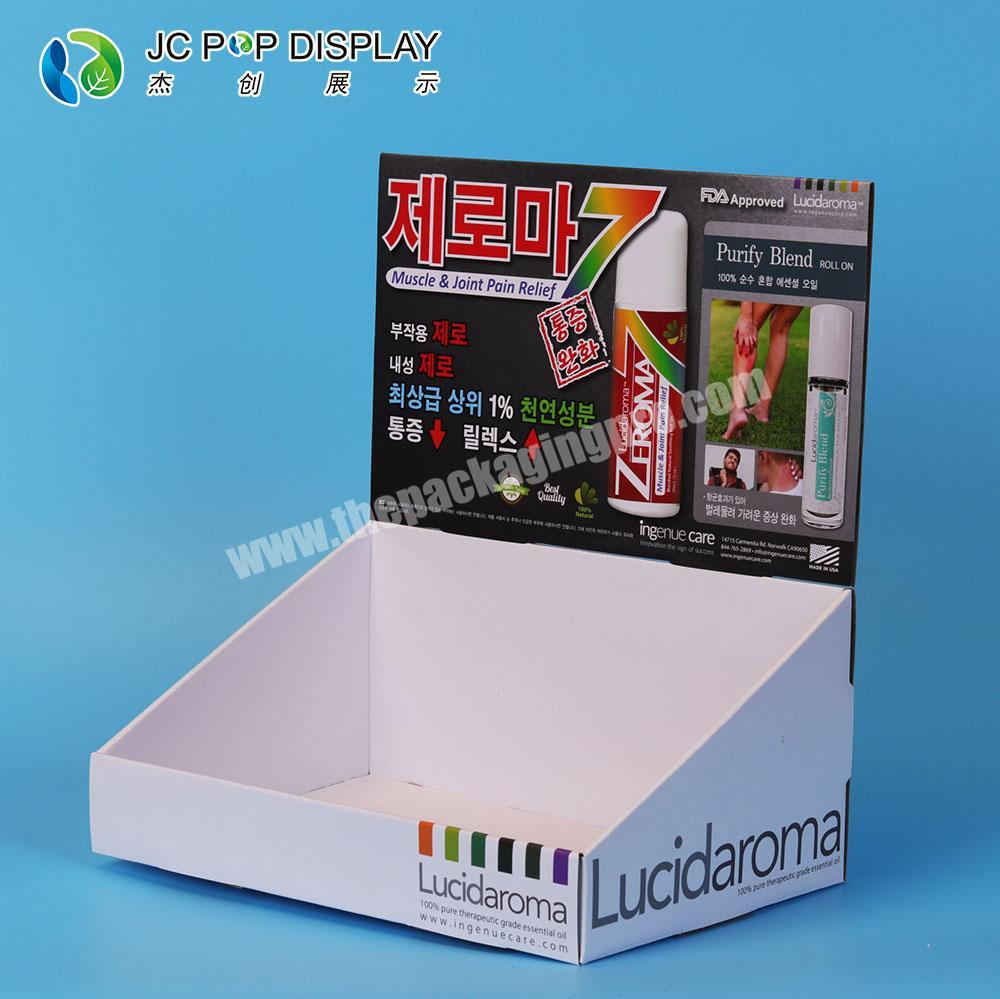 Hot OEM PDQ Showing Box Paper Cardboard Countertops Display Boxes Durable Lightweight