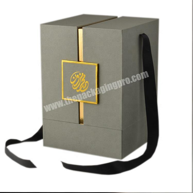 Hot Sale Luxury Design Gift Box Custom Logo Cardboard Packaging Box For Gift With Ribbon