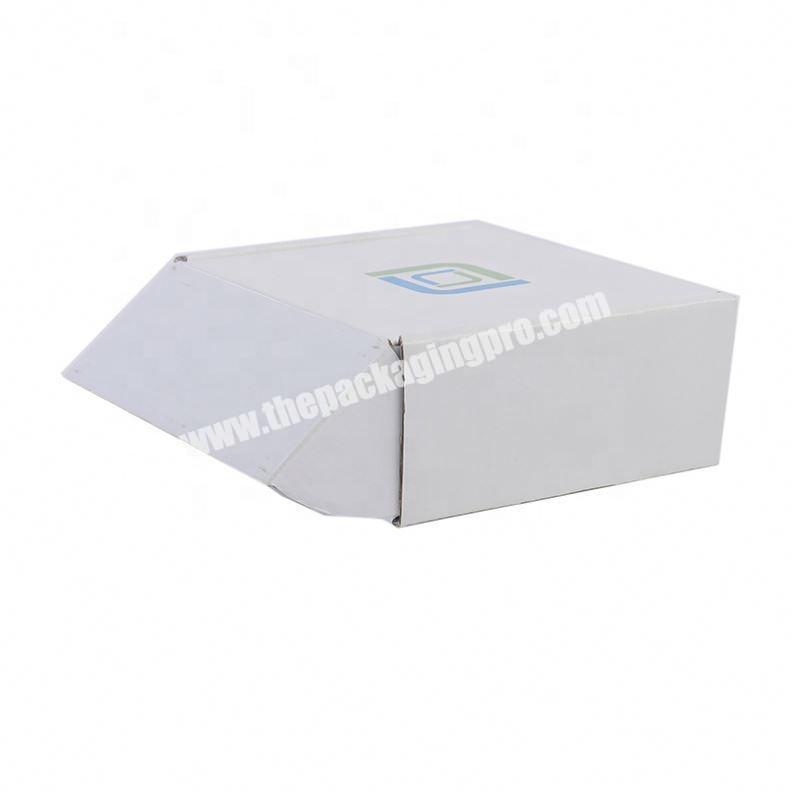 Hot sell creative wholesale corrugated paper folding packaging paper box with custom printing
