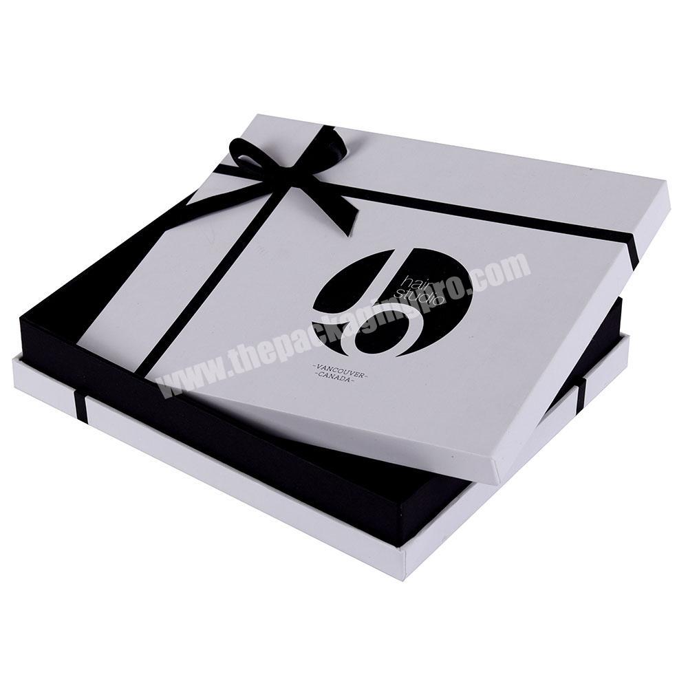 Hot Sale Quality Custom Logo Clothing Product Packaging Lid And Base Gift Box