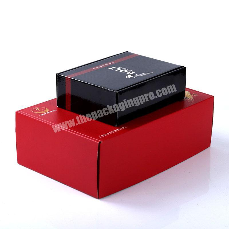 Hot Sale Wholesale Shipping Package Paper Carton Box Recycled Corrugated Folding Gift Box