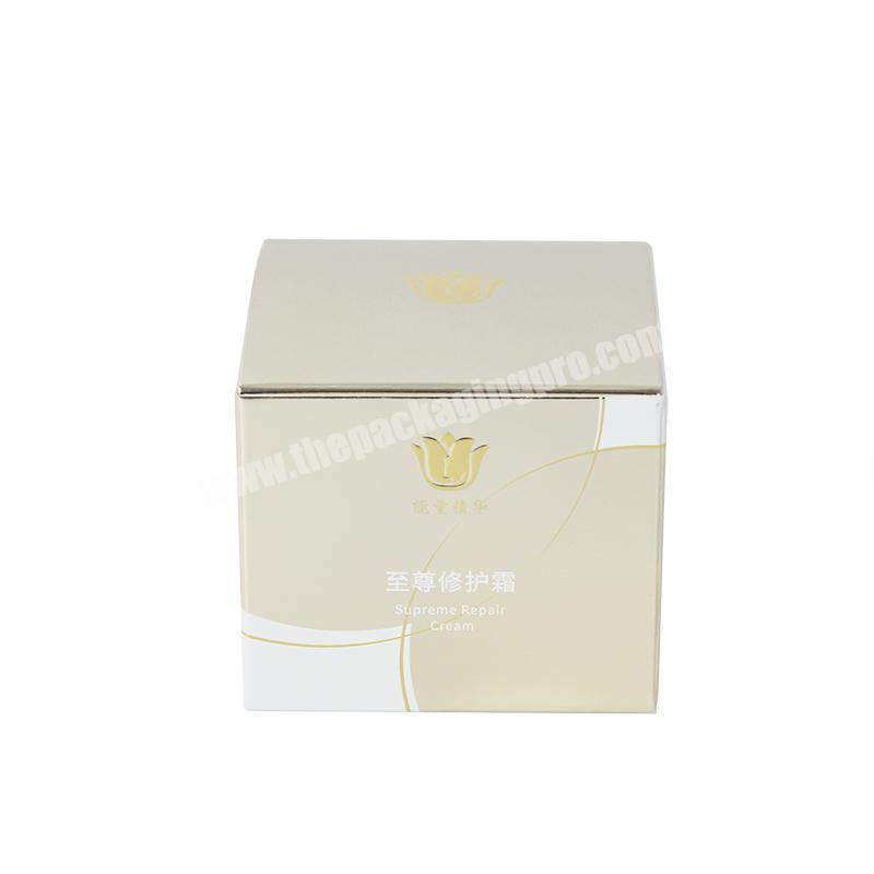 Hot Sale luxury printing paper cosmetic packaging box for cream