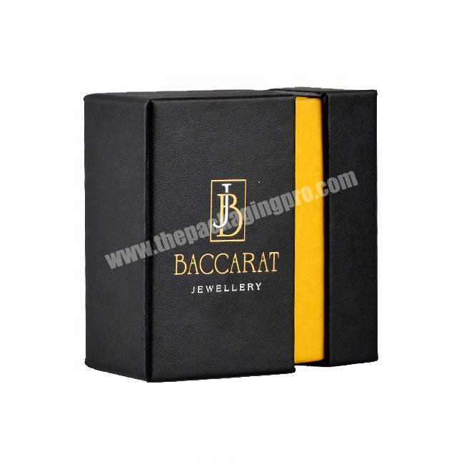 Hot sale customized luxury unique ring necklace paper cardboard jewellery jewelry gift box