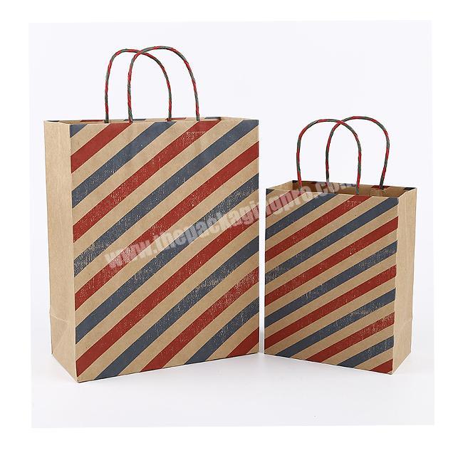 Hot selling custom luxury paper bag shopping packaging bag custom Kraft paper bag