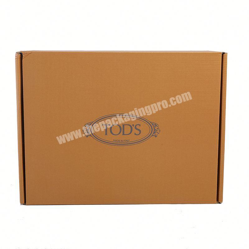 Hot selling red corrugated packaging box for hosiery