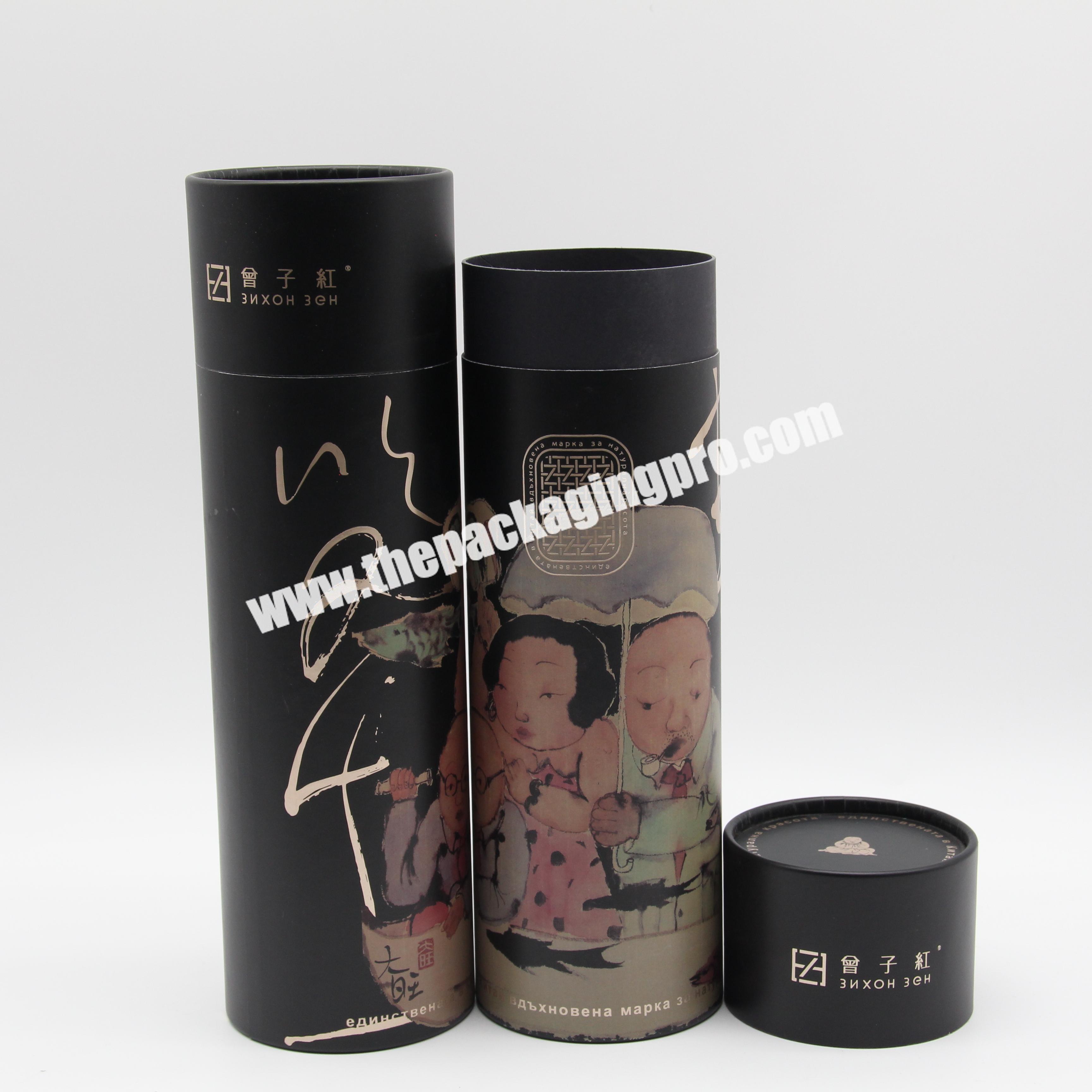 Innovative Packaging Box Cardboard Paper Tube Packaging for Luxure Wine Box