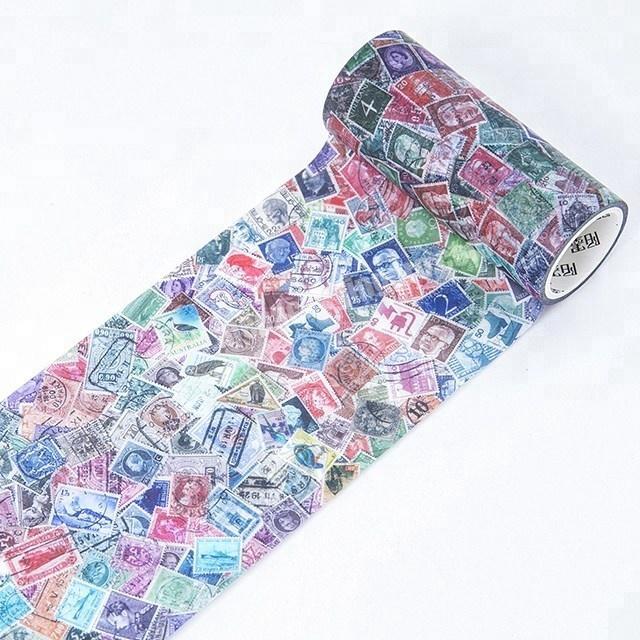 Interesting mailbox's story custom printed make washi paper tape for wholesale