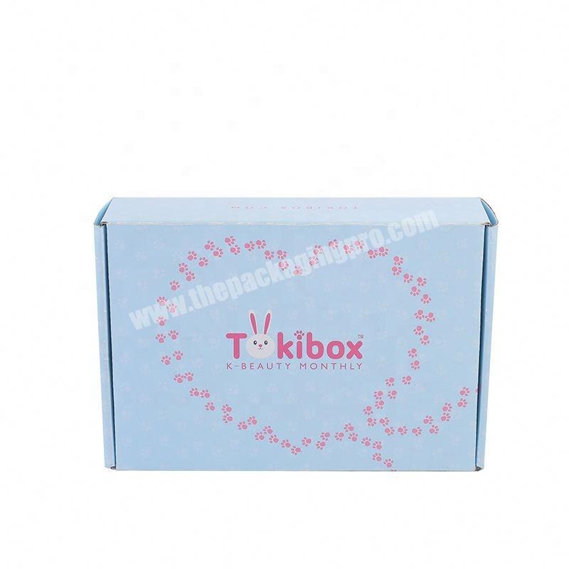 High quality custom corrugated shipping box for hijab packaging