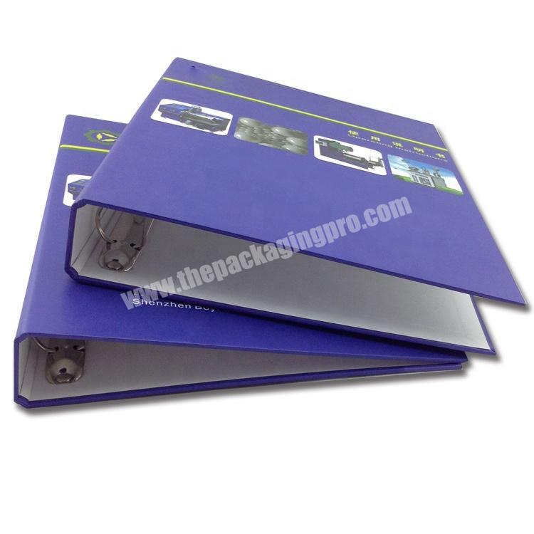 Kexin customized wholesale printing four eye ring binder A4 with 4 ring binder