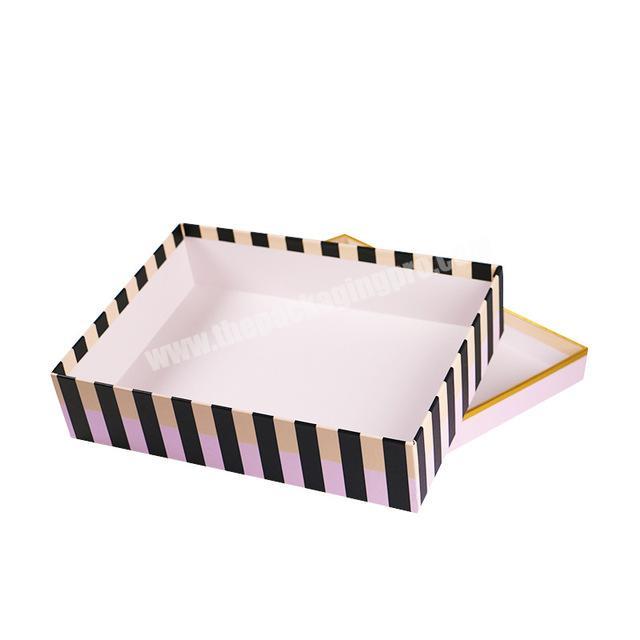 Kraft Jewelry Box Gift Packaging Boxes Custom Logo Eco Friendly Compostable Kraft Paper Beauty Packaging Makeup Packaging 500pcs