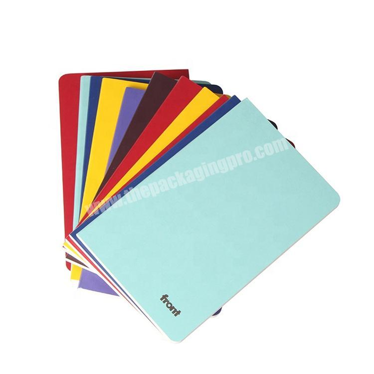 Kraft stationery fashion a4 a5 a6 b5 ruled kraft paper notebooks with LOGO printed
