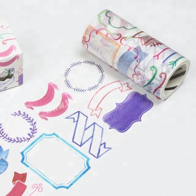 Language' charm custom printed washi tape paper