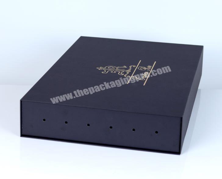 Large matte black luxury bouquet packaging delivery boxes for roses flower arrangements