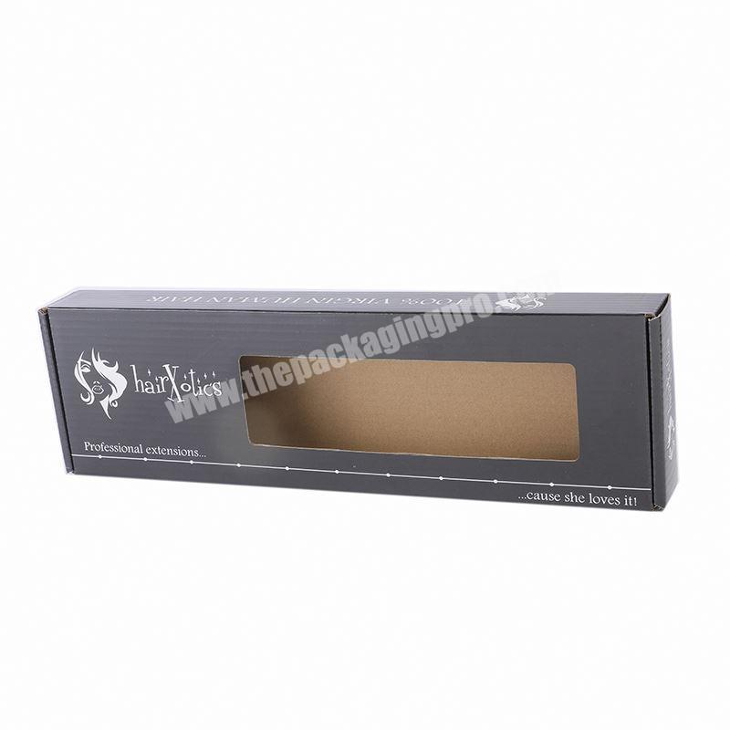 Logo printed corrugated tuck end mailing cosmetic  paper boxes