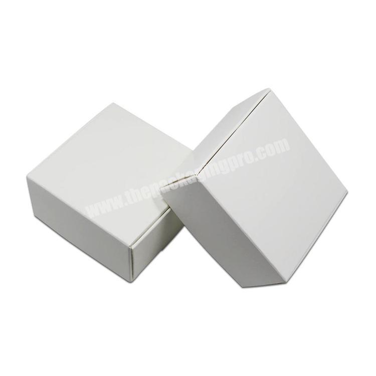 Lot Small White Paper Gifts Boxes Packaging Cardboard Jewelry Wedding Kraft candy packing carton Paper gift Box