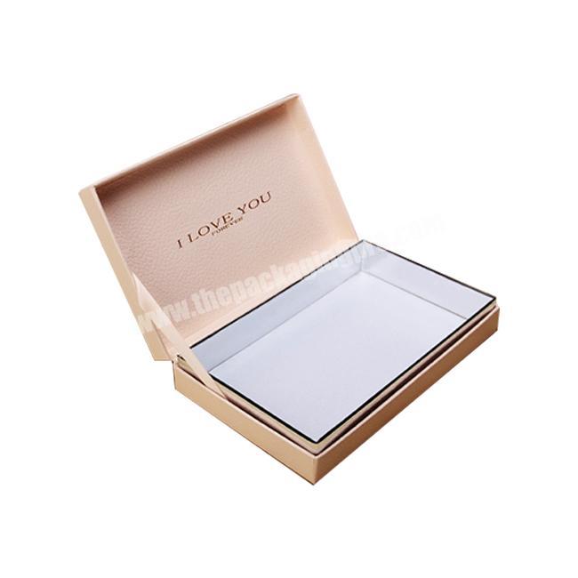 Love gift packaging paper box printed custom logo luxury wedding favors gift box